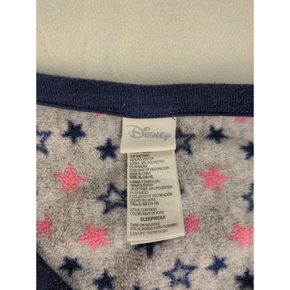 Disney Eeyore Pajama Top Size XL 16-18 Purple Embroidered Winnie the Pooh - Picture 8 of 11